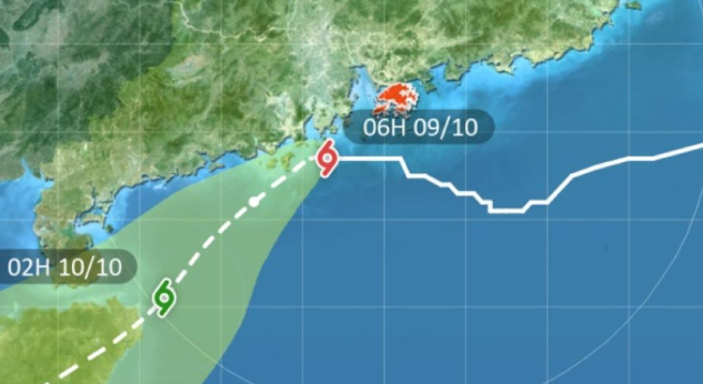 天文臺11時40分將改掛3號波 黑雨警告仍生效