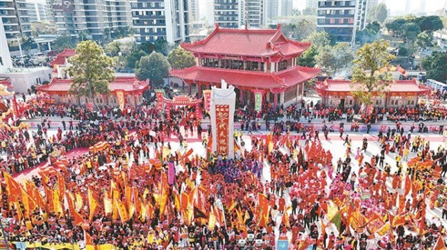 廈門同安區(qū)非遺祈福鬧新春