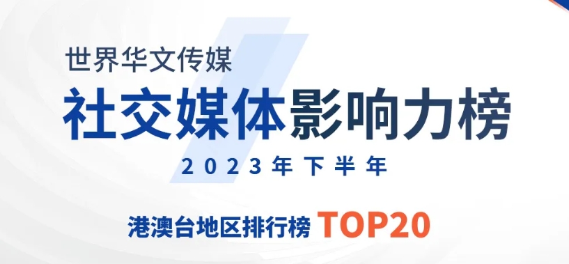 排名躍升10位！世界華文傳媒新媒體影響力榜發(fā)布，澳門商報(bào)上榜