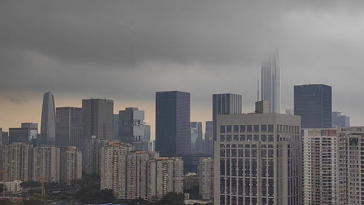 深圳今日下午或有雷陣雨 局部雨勢(shì)較大