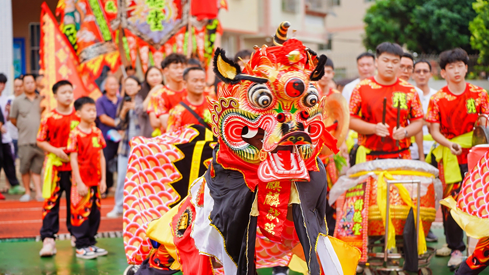 有片｜將麒麟文化向多領(lǐng)域拓展延伸 惠州惠陽區(qū)舉辦第二屆麒麟文化展演