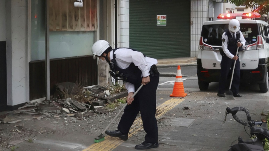 追蹤報(bào)道 | 日本宮崎縣近海地震致12傷 海嘯預(yù)警已解除