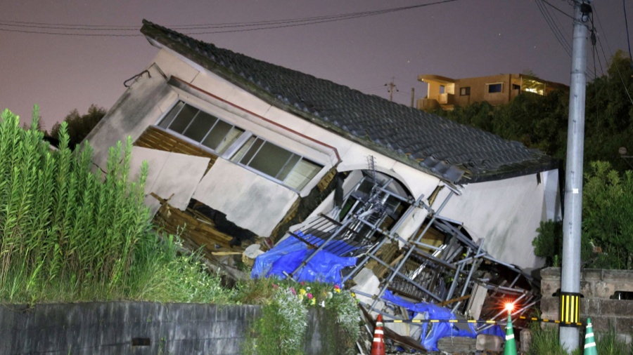 日本7.1級(jí)地震已致16人受傷