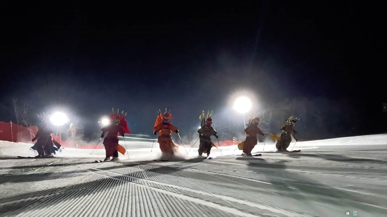 當(dāng)吉林滑雪勝地遇見京劇國(guó)粹  才是國(guó)潮的正確打開方式