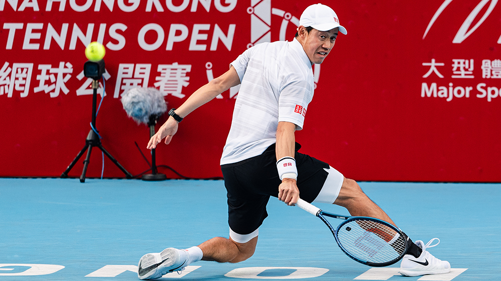 ATP香港網(wǎng)球賽第6日：商竣程因病退賽 錦織圭晉級決賽將對陣慕拿